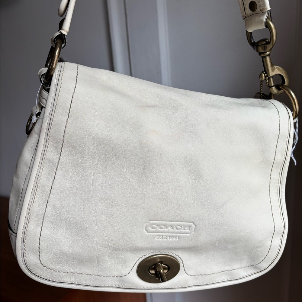 NWOT Coach Women's Vintage Y2K Legacy Leather Messenger Bag